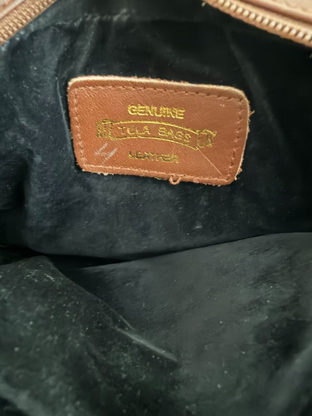 Genuine Leather Tula Crossbody Bag - Picture 3 of 3